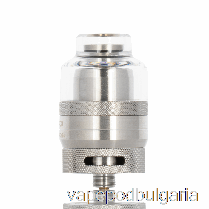 Vape 10000 Дръпки Voopoo Rta Pod Tank Silver